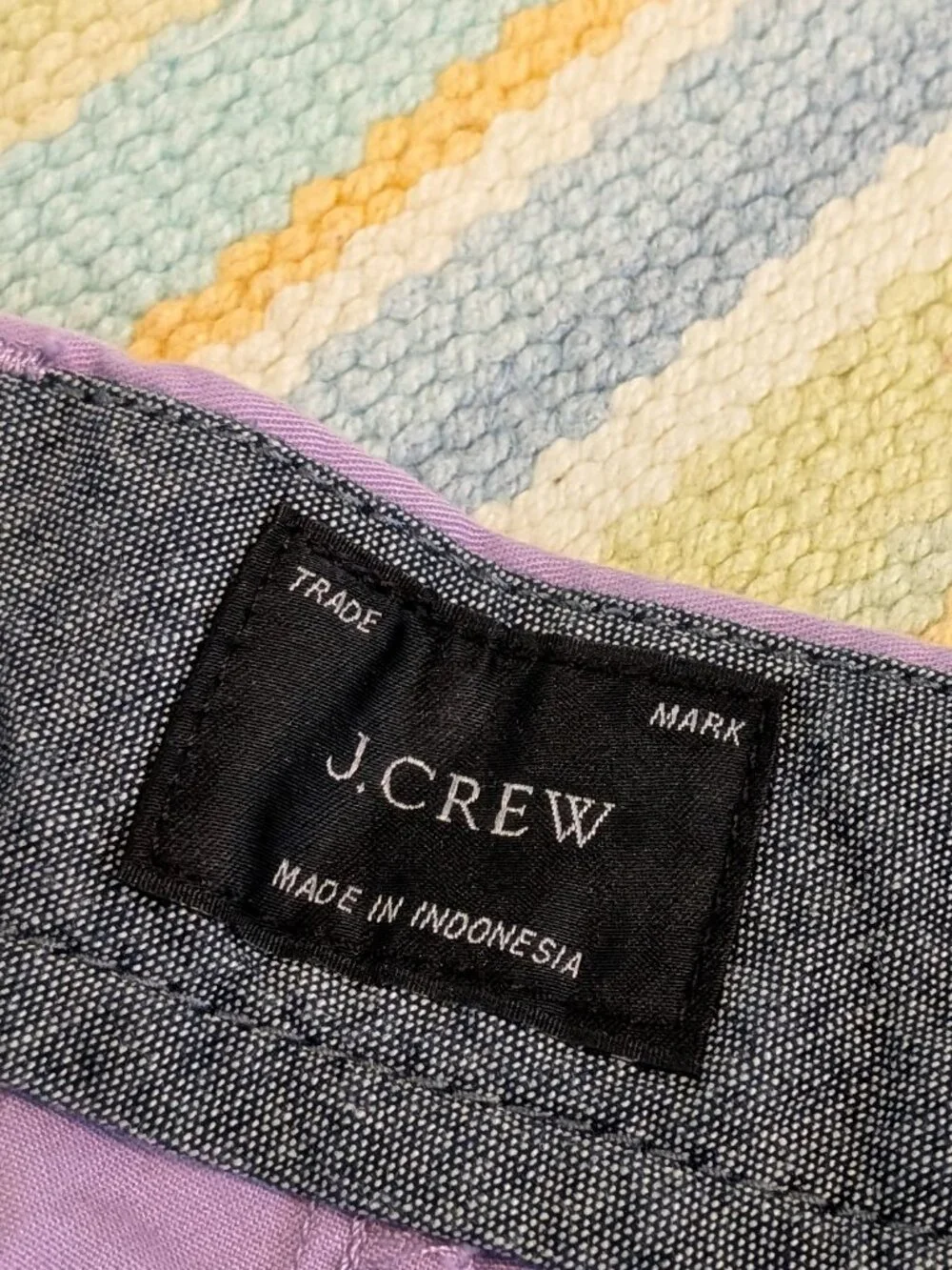 ⭐ J. Crew Purple Chino shorts size 33 x 7 inseam